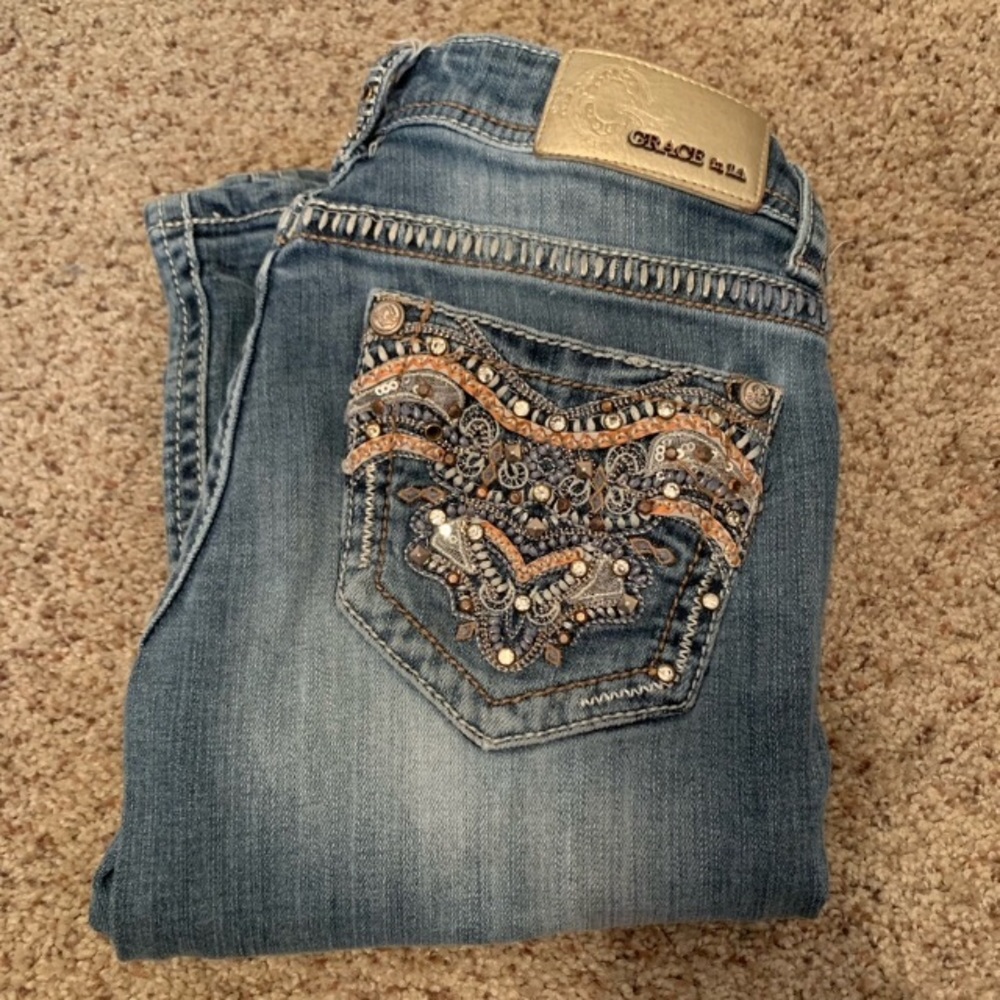 GRACIE IN LA BOOTCUT JEANS